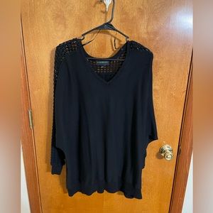 Lane Bryant Sweater with cut out long sleeves - Size 26/28
